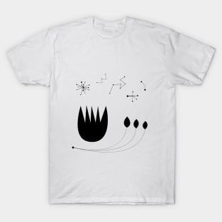 Flowers and stars T-Shirt